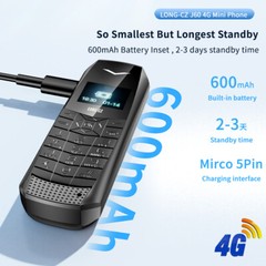 4G Mobile Phone SIM Card Dial Bluetooth Mini Mobile Phone MP3 Player Contacts