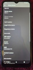 REVVL V TMRVL4G T-Mobile Locked 32GB Blue Excellent