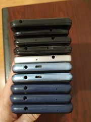 Lot of 10 Mixed Brand WIKO U316AT/SKY Elite p55Max and other Smartphone For part