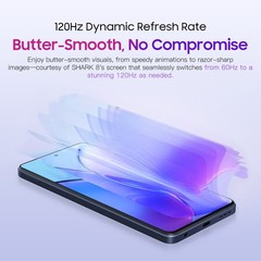Blackview SHARK 8 Smartphone 16GB+256GB 6.78&Prime; 120Hz Android 13 5000mAh NFC 64MP