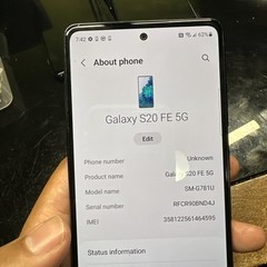 Samsung Galaxy S20 FE – 128 GB – Cloud Navy (Unlocked)