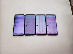 Lot Of 4 Unlocked Samsung Galaxy S9+ SM-G965U 64GB Black Blue **READ**