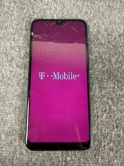 Samsung Galaxy A10e SM-A102U Black T-Mobile Android Smartphone Cracked Screen