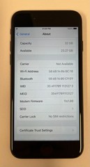 Apple iPhone 7 32GB Black A1660 (GSM&CDMA) Unlocked Good Condition MNAC2LL/A