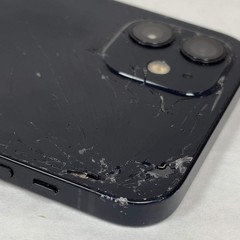 Broken Unlocked Apple iPhone 12 64GB 18.1.1 MGFL3LL/A Damaged