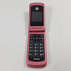 Motorola W259 Pink Flip Phone (Consumer Cellular)
