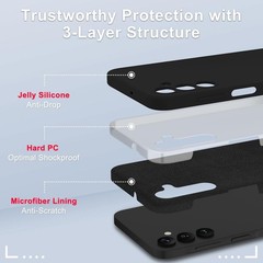 For Samsung Galaxy A16-5G Case with 1 x Screen Protector & Shockproof Slim Cover