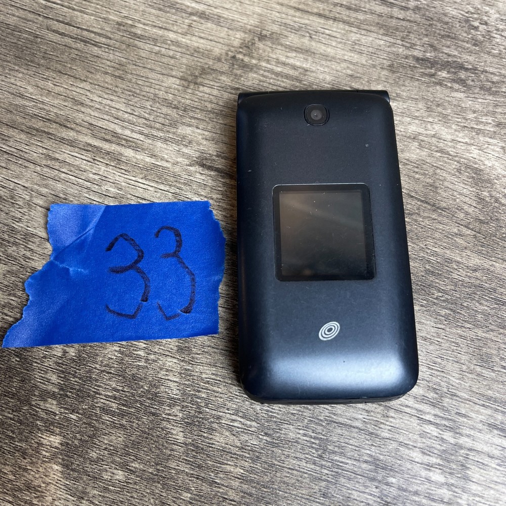 Alcatel MyFlip A405DL Black Cellular Phone 2.0 MP 2.8&Prime; Color Screen Bluetooth