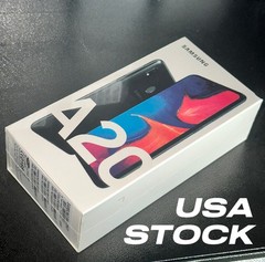 Samsung Galaxy A20 SM-A205U 32GB+ 3GB Black 6.4&Prime; Unlocked Smartphone-New Sealed