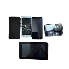 Lot of 5 Smart Phones & Tablet – HP Slate 7 Tab, LG, Cricket, Samsung Untested