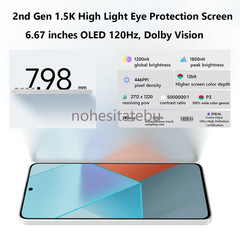 Unlocked Xiaomi Redmi Note 13 Pro 5G 6.67&Prime; 200MP 8GB+256GB Android 5100mAh 120Hz