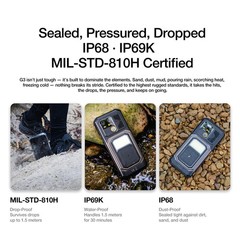 AGM G3 Rugged Smartphone Android 15 10000mAh 116dB Louder Speaker 12GB+512GB NFC