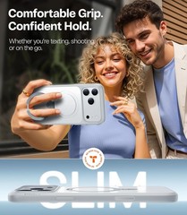 TORRAS Ostand for iPhone 17 Pro Case Magnetic, Slim Phone Case for iPhone 17 Pro