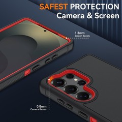 For Samsung Galaxy S25 Ultra 5G Case with Heavy Duty Shockproof Protective Cover