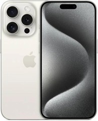Apple iPhone 15 Pro Max 256GB White Titanium Unlocked – Very Good Refurbished
