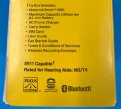 *NEW Motorola Nextel Brute i680 GRAY Cellular Phone w/Accessories FREE SHIPPING*