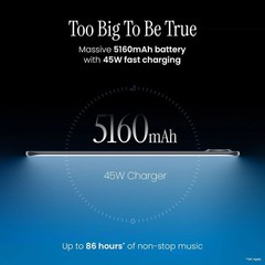 Tecno Pova Slim 5G (Blue, 128GB 8GB RAM) Dimensity 6400 5G Global Version