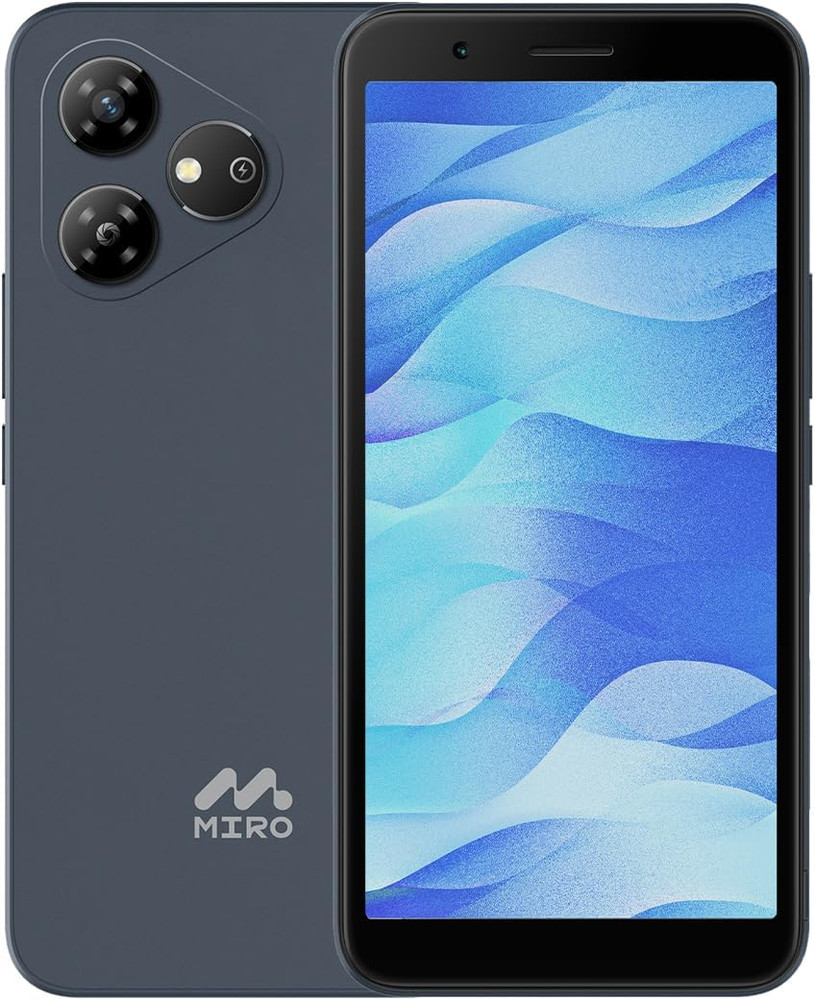 4G Cell Phone – New Android 14 Go Edition Smartphone, 6&Prime; Display, 2GB+32GB (256G