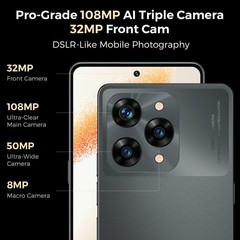 S13 108MP AI Triple Camera, 32MP Front, 50MP Ultra-Wide, 8MP Macro, Android 1…
