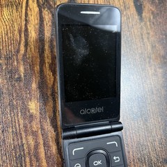 Alcatel MyFlip A405DL – Gray and Black ( Tracfone ) 4G VoLTE Flip Phone UNTESTED
