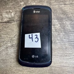 LG Encore GT550 Black Wireless 3.0 MP 3&Prime; Touchscreen AT&T Cellular Smartphone