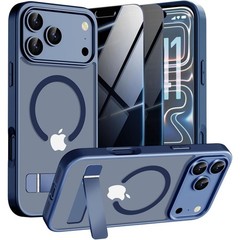 Magnetic Case for iPhone 17 Pro Max Phone Case with Privacy Screen Protector 2X