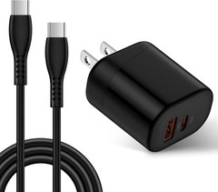 Samsung Galaxy Z Flip, Z Fold, S21, S22 Fast Wall Charger with 6Ft Cable