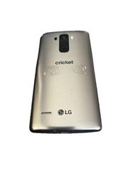 LG G Stylo 8 GB Silver 5.7” Cricket Wireless Vintage Rare Cell Phone Fast Ship