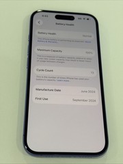 iPhone 16 128GB Ultramarine AT&T Excellent Condition! Selling For Parts Only!