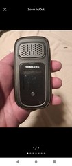 Samsung Flip Phone AT&T Black 2.0-4.9MP Camera Micro USB DCS 1800