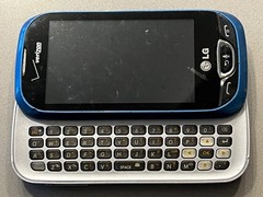 LG Extravert 2 VN280 – Blue (Verizon) Cellular Phone – No Battery – WORK – READ