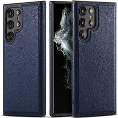 Samsung Galaxy S22 Ultra Case Leather Soft Shockproof Protective Phone Cover