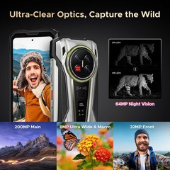 2026 DOOGEE VMAX2PRO 48GB+1TB 5G Unlocked Rugged Smartphone 22000mAh Android 16