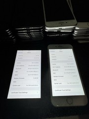 Apple iPhone 7 32GB (Unlocked) A1660/A1778 SILVER/BLACK – GRADE C – LOT OF 42