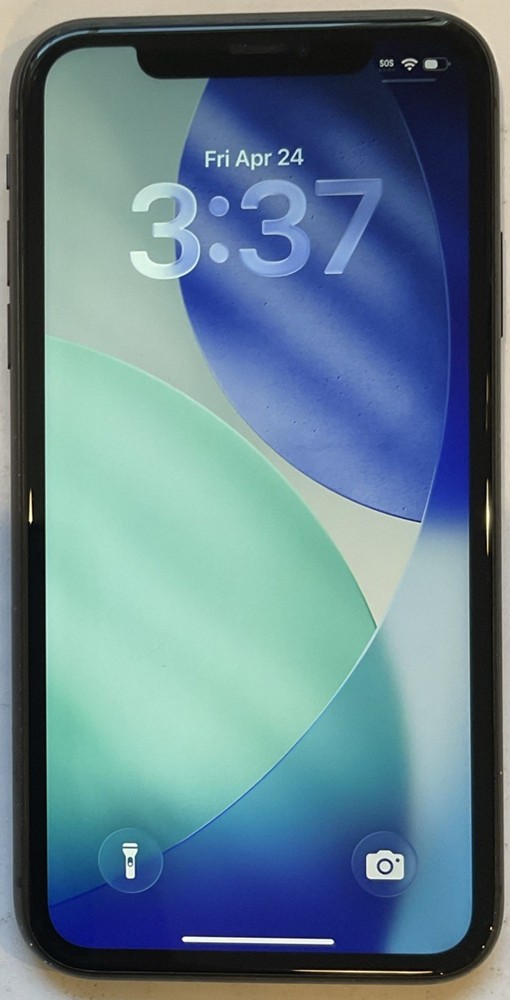 GSM UNLOCKED iPhone 11, 64GB A2111 MH8D3LL/A iOS 26.2.1, 88% BATTERY FOR REPAIR