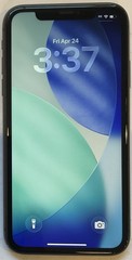 GSM UNLOCKED iPhone 11, 64GB A2111 MH8D3LL/A iOS 26.2.1, 88% BATTERY FOR REPAIR