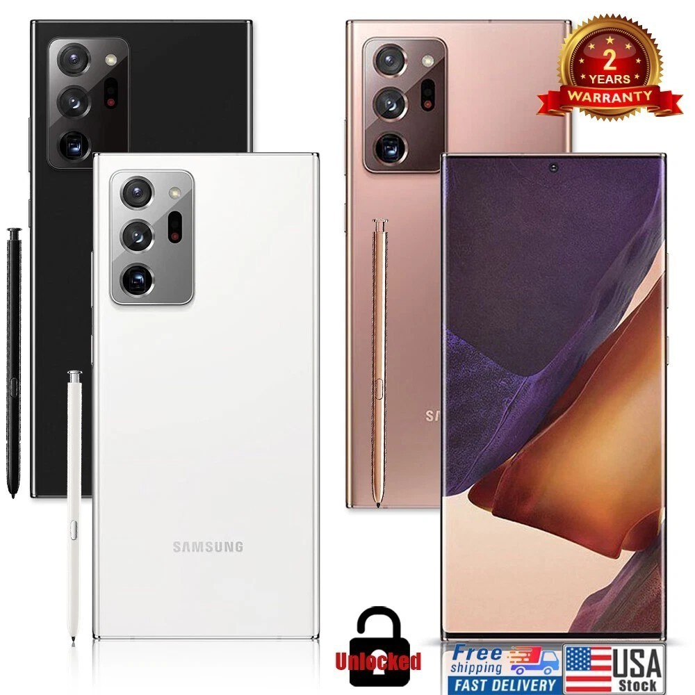 New Samsung Galaxy Note 20 Ultra 5G/Note 10+ Plus/256GB/128GB FACTORY UNLOCKED