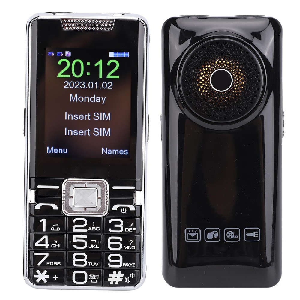 Unlocked Senior Cell Phone 2G GSM Retro Big Buttons Mobile Phone With 5500m ISOZ
