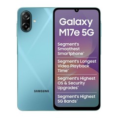 Samsung Galaxy M17e 5G (Blue, 4GB RAM, 128GB)Dimensity 6300 Global Version.