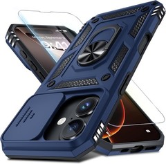 iPhone 14 Pro Max Case With Built In Slide Camera Lens Cover & Screen Protector