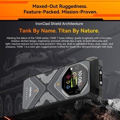 OSCAL TANK 5G AI Rugged Phone Android 15 Outdoors IP68 Dual Screen Mobile Global