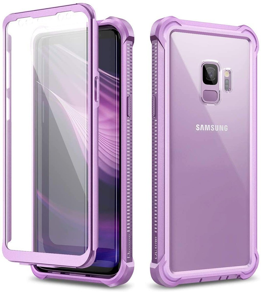 For Galaxy S9 Case with Screen Protector Military Grade 360 Full Body Case