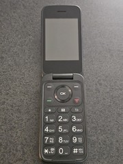 TCL Classic Flip 4G LTE 8GB Basic Camera Flip Phone for AT&T ONLY (4058R)