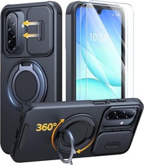 For Samsung Galaxy A17 5G Case with Dual-Layer Shockproof Protective & Kickstand