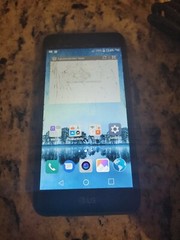 LG Rebel 16gb LGL157BL Black (TracFone) Smartphone NOT WORKING