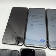 Lot of 14 Samsung Galaxy A Series Model Smartphones. FOR PARTS/ REPAIR – (G15:4)
