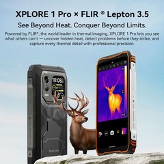 Blackview XPLORE 1 PRO 5G Rugged Phone Android Thermal Imaging Industry Outdoors