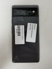 Google Pixel 6 128GB Black G9S9B (Verizon Unlocked) damaged zD2769