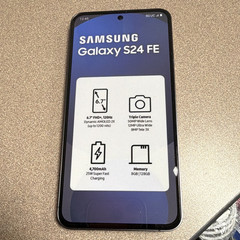 Samsung Galaxy S24 FE Black Demo Plastic ( Just Demo Not A Phone )