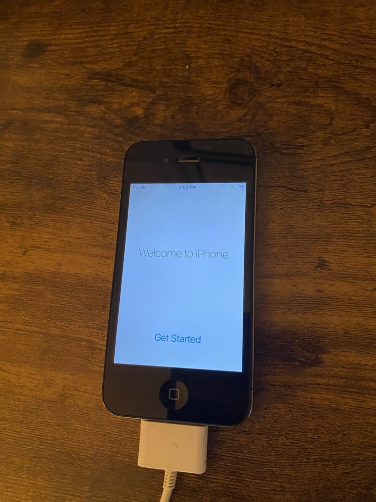 iPhone 4s Black iOS 9 check description